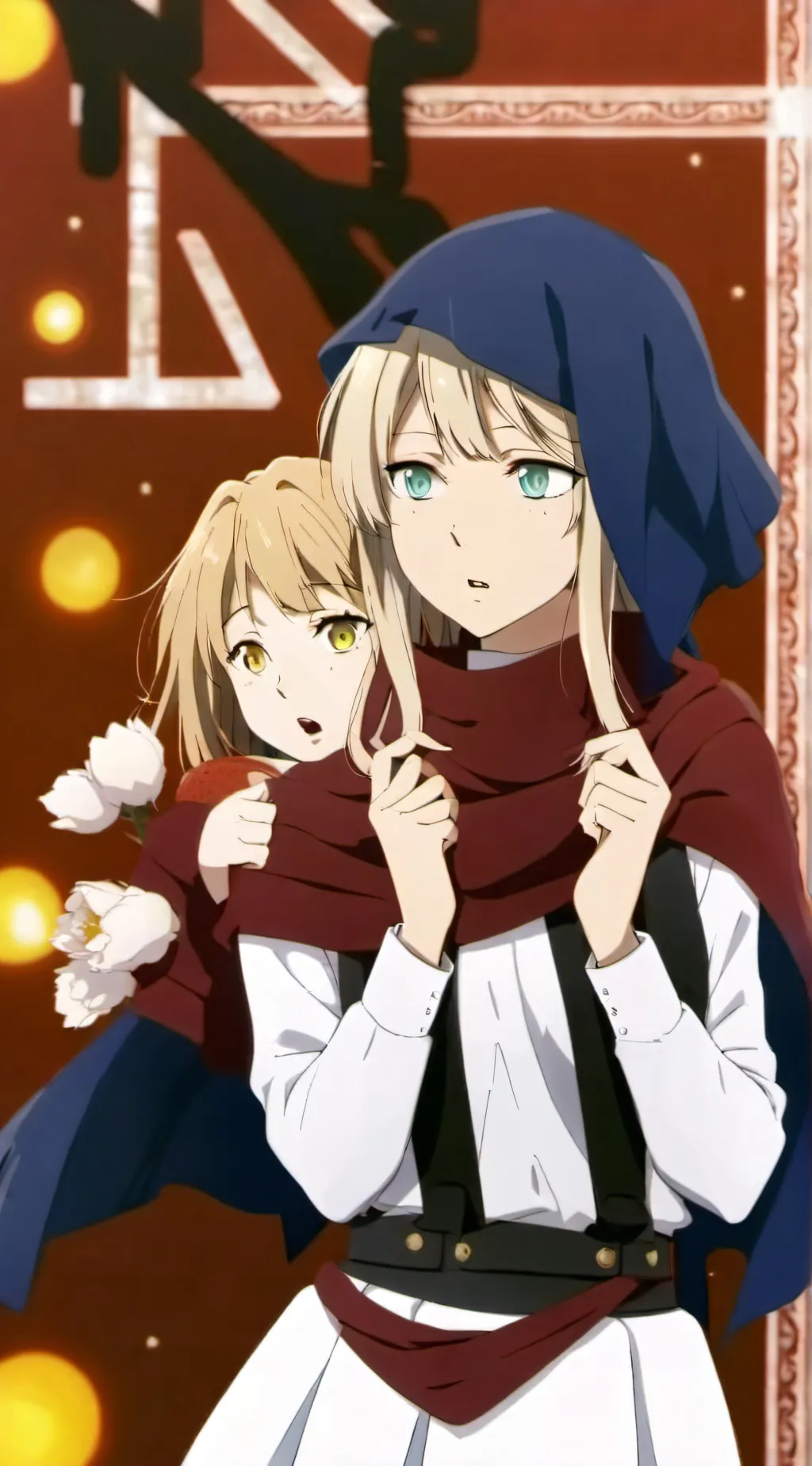 ai character: Toga & Eri  background