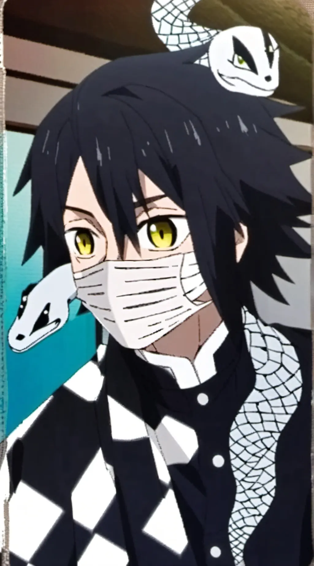 ai character: Obanai Iguro background