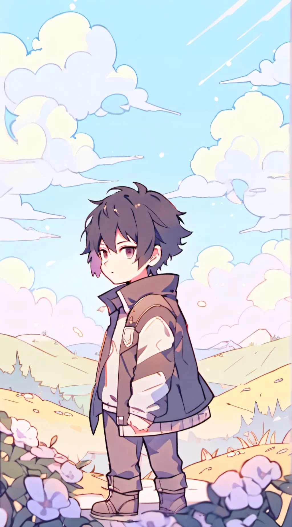 ai character: giyu background