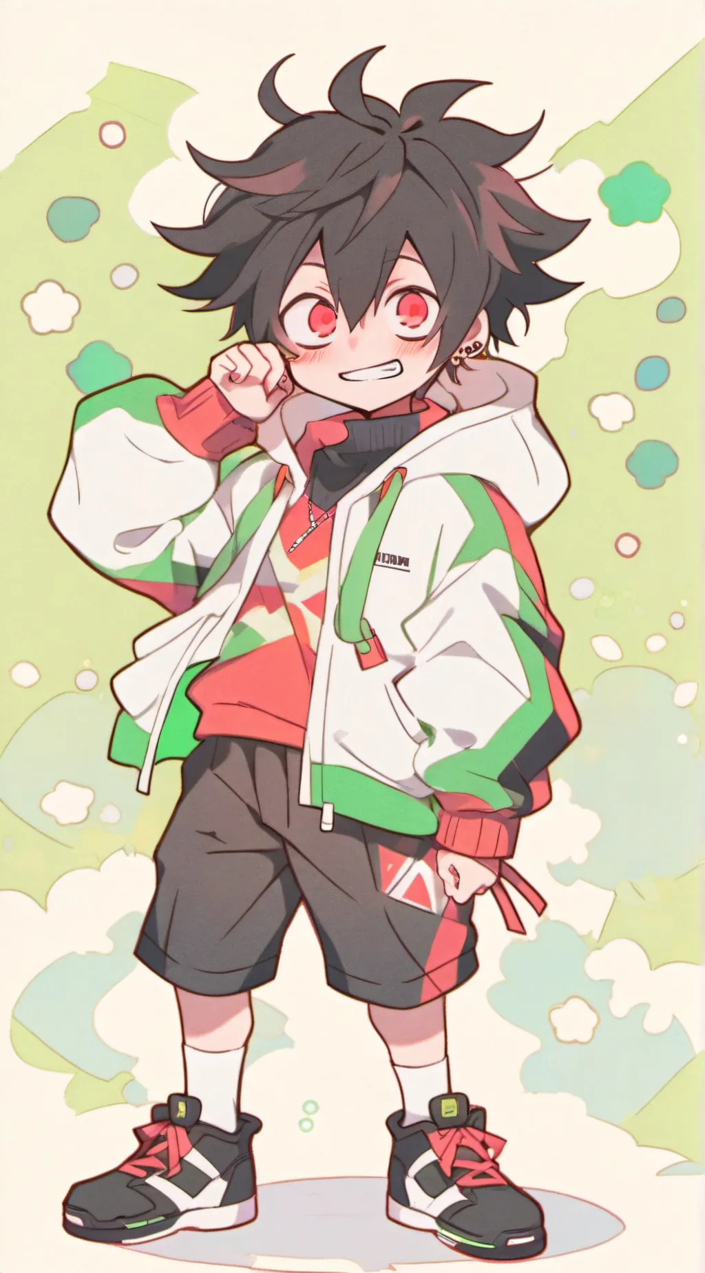 ai character: little dabi background