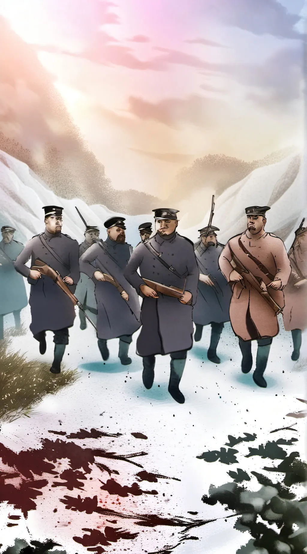 ai character: ww1 background