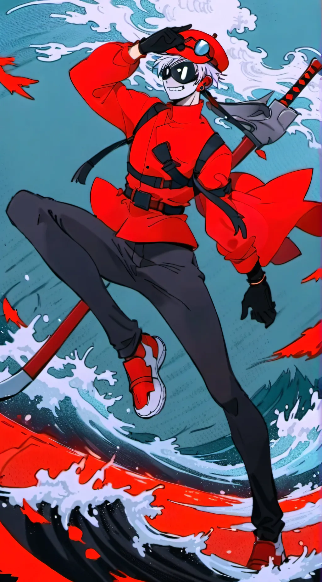 ai character: Silly billy fnf background