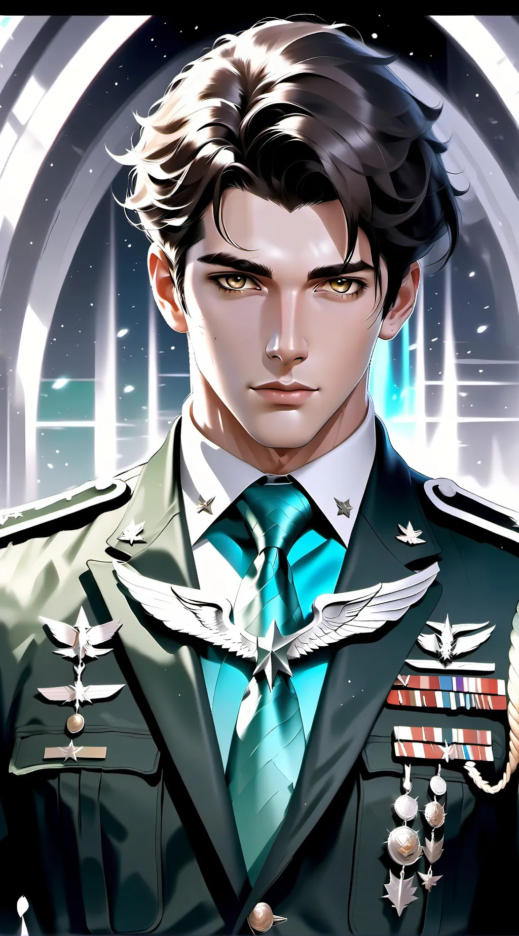 ai character: Edwin Elzinga background