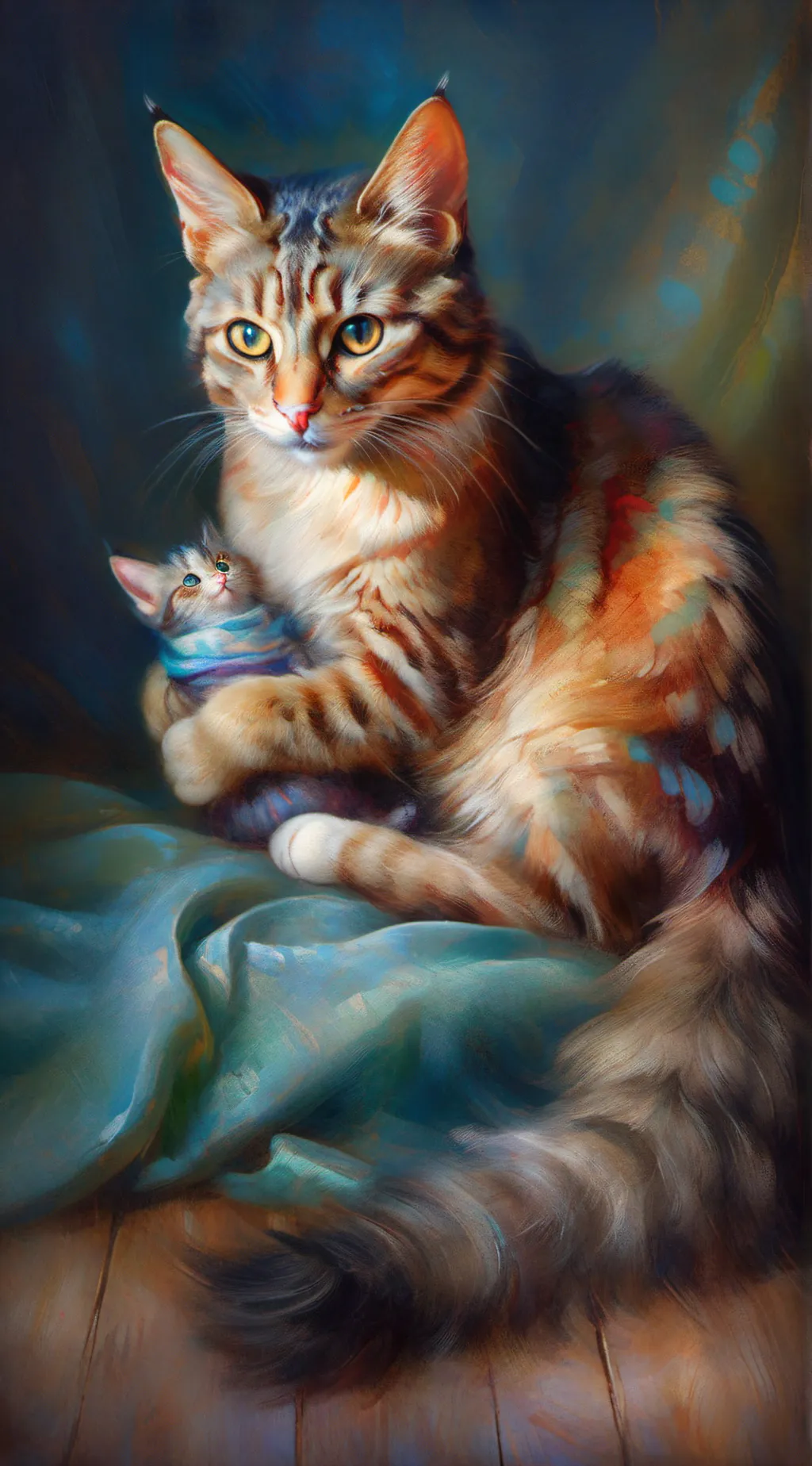 ai character: Pumpkin background