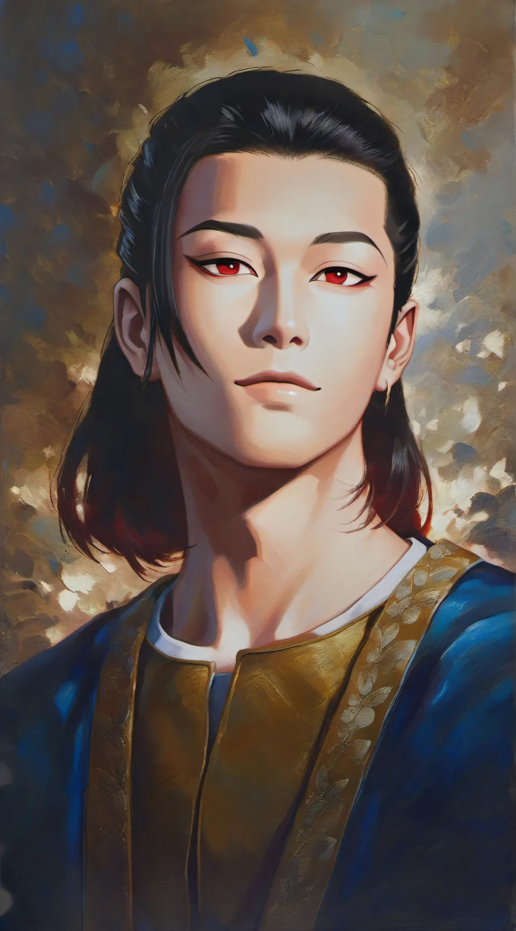 ai character: Suguru geto background