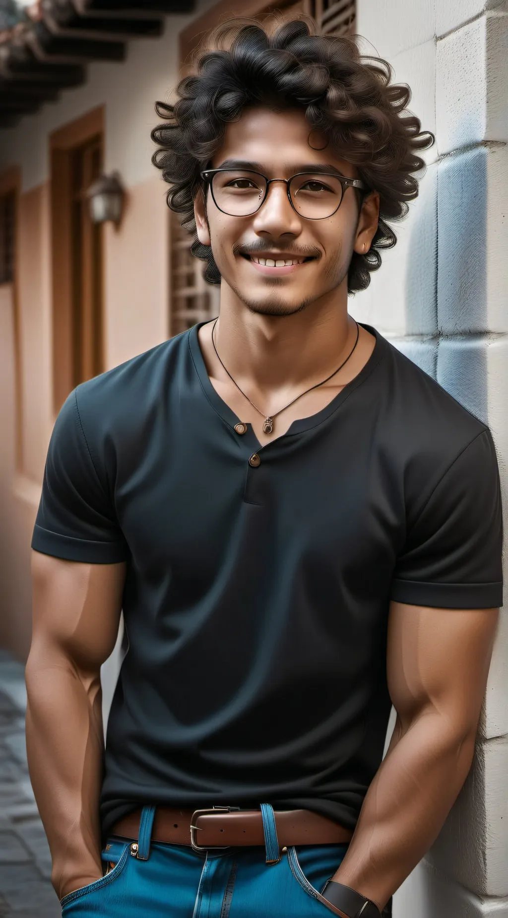 ai character: Roberto Rodriguez  background