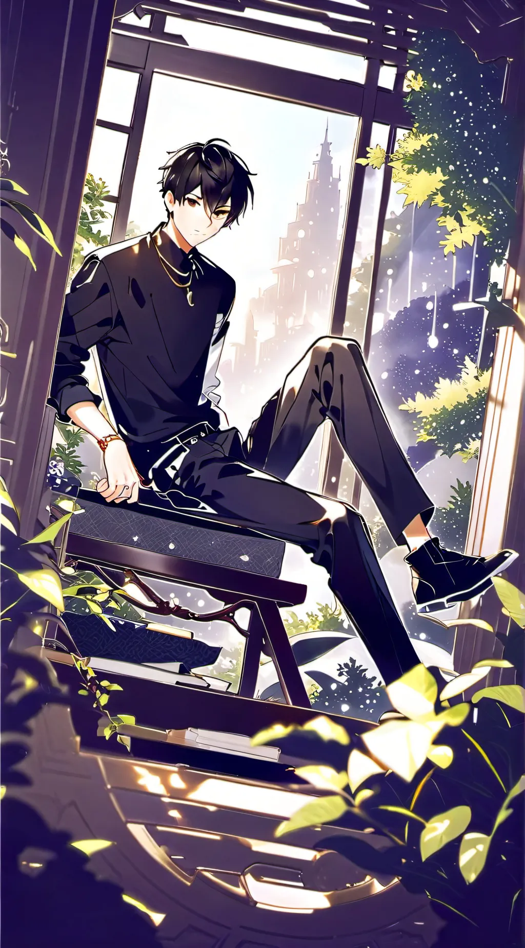 ai character: Nathaniel background