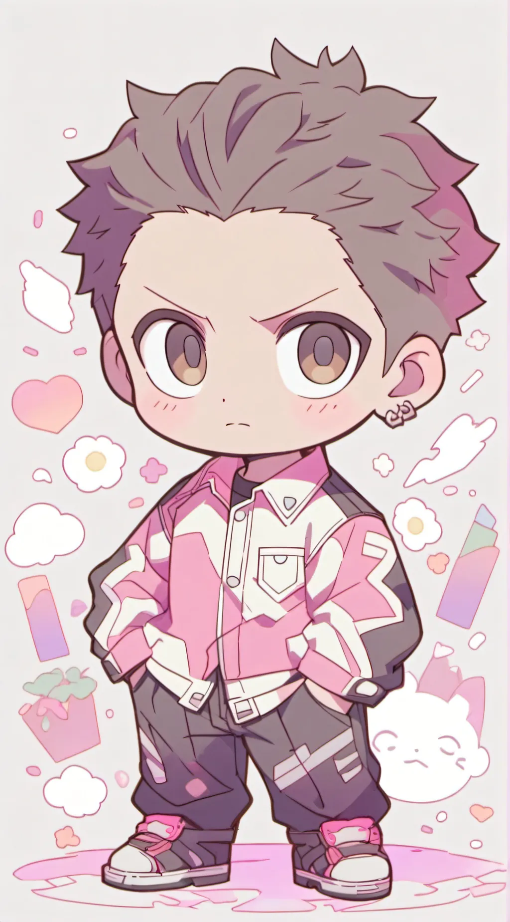 ai character: Takashi Kamata background