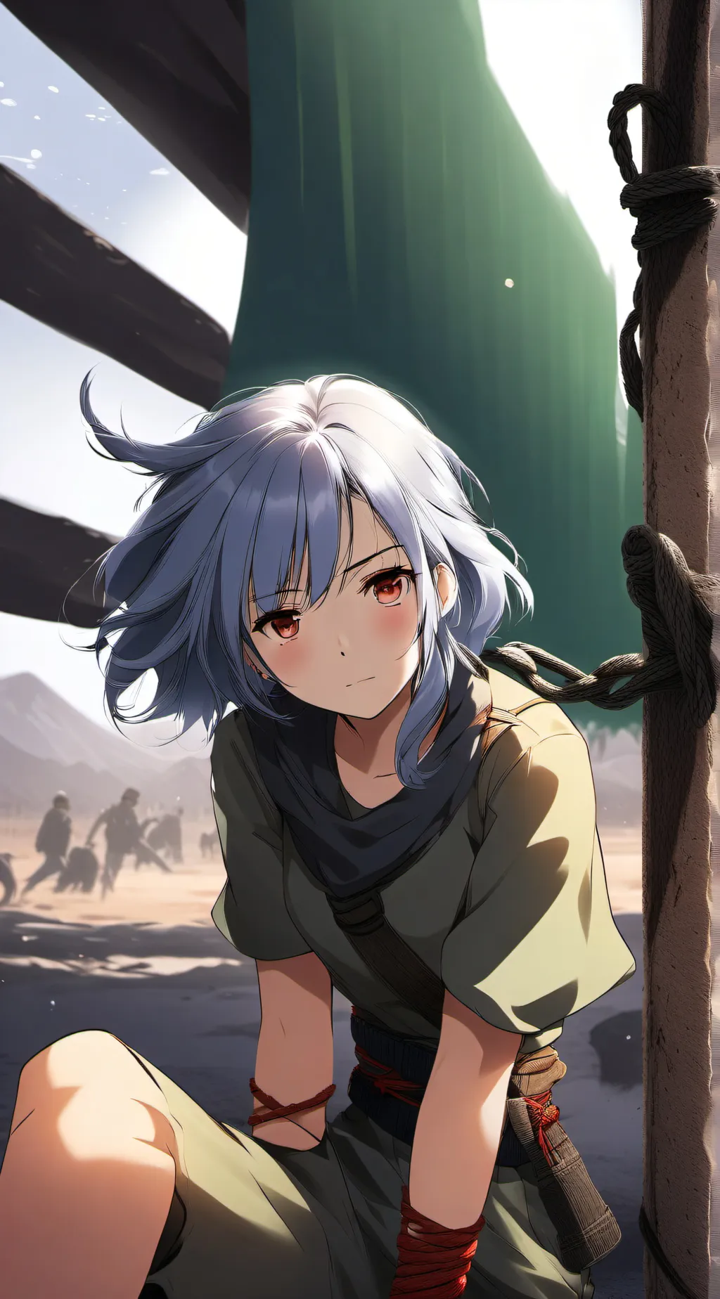 ai character: Linda  background