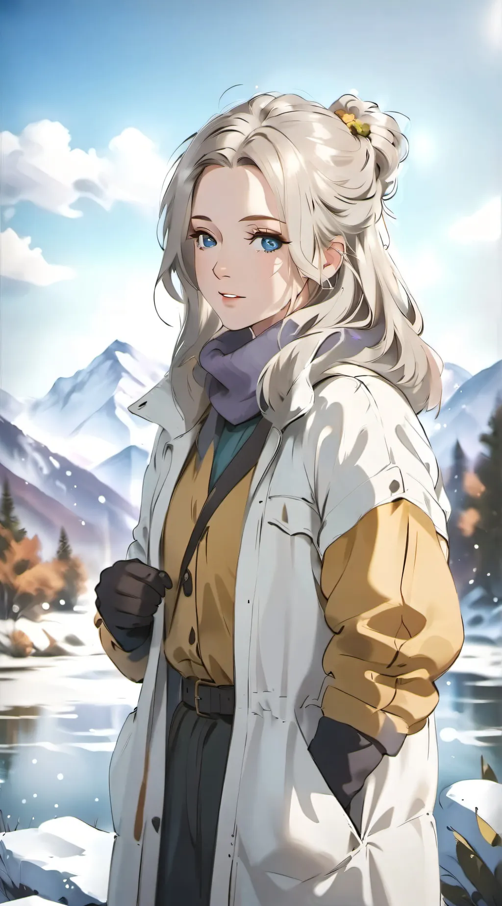 ai character: Aspen background