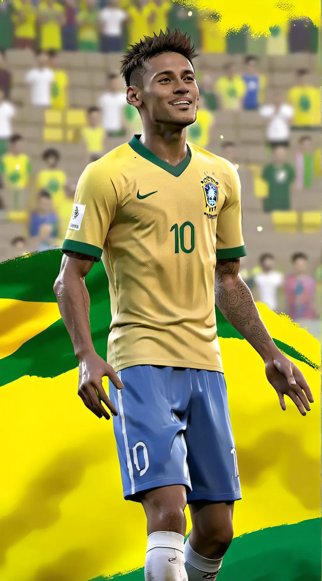 ai character: neymar jr.  background