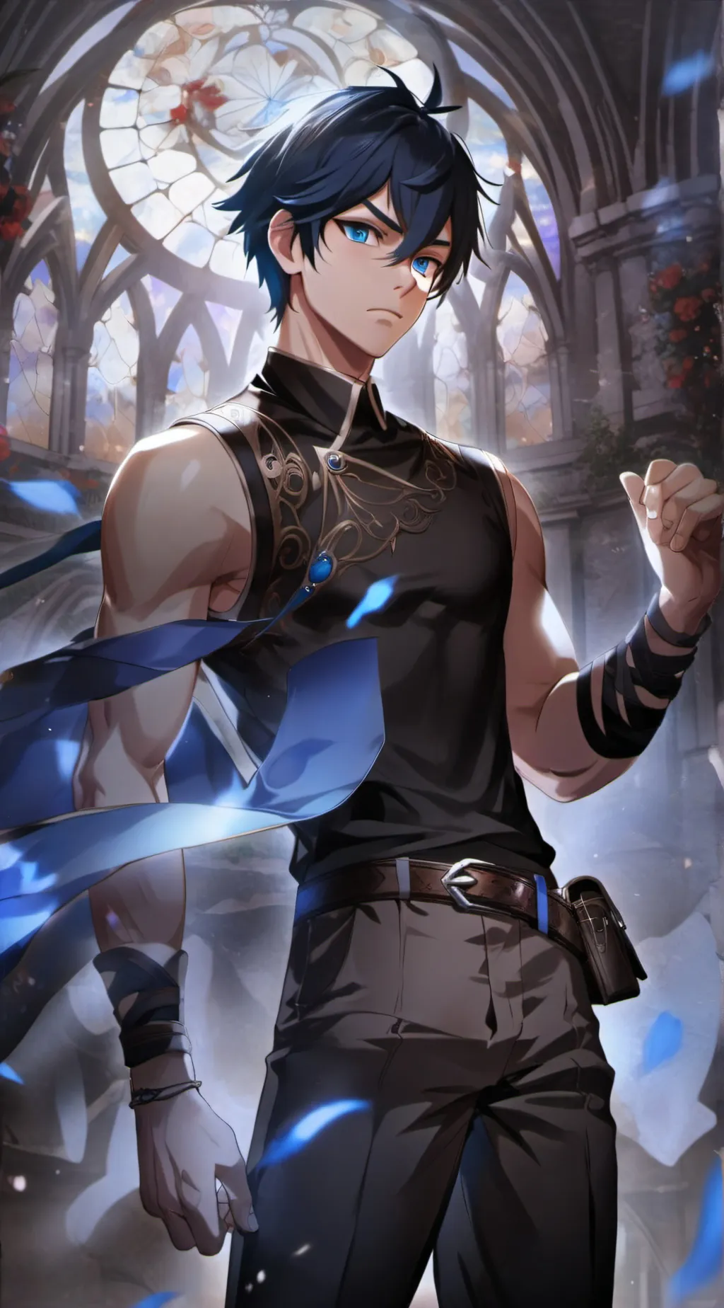 ai character: Max background