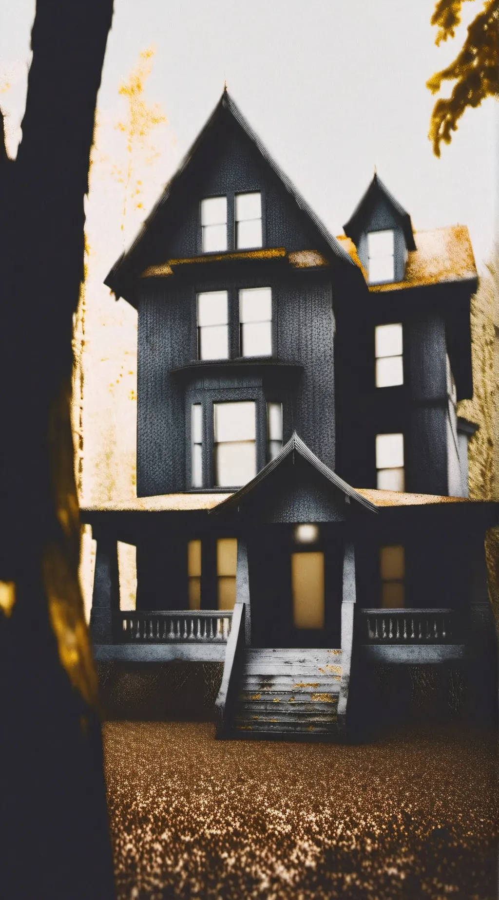 ai character: Monster house background