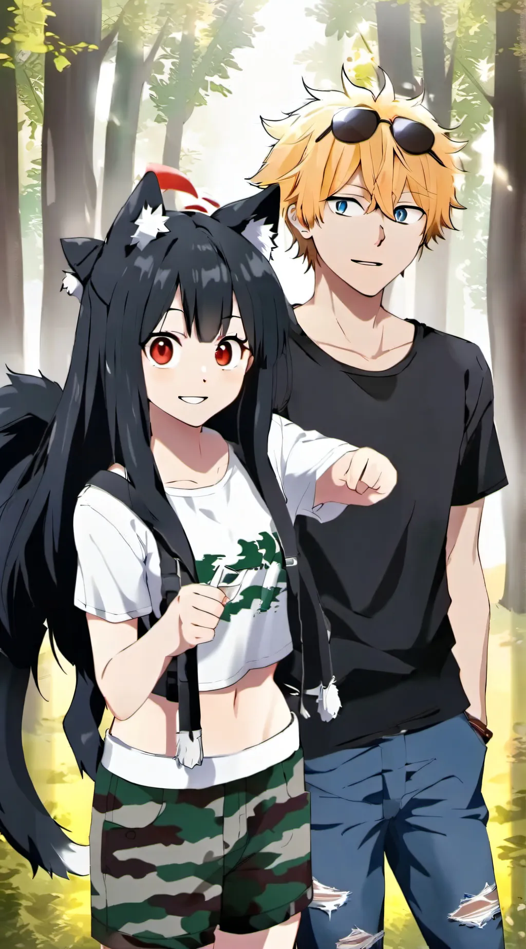ai character: MHA bf bakugo trip background