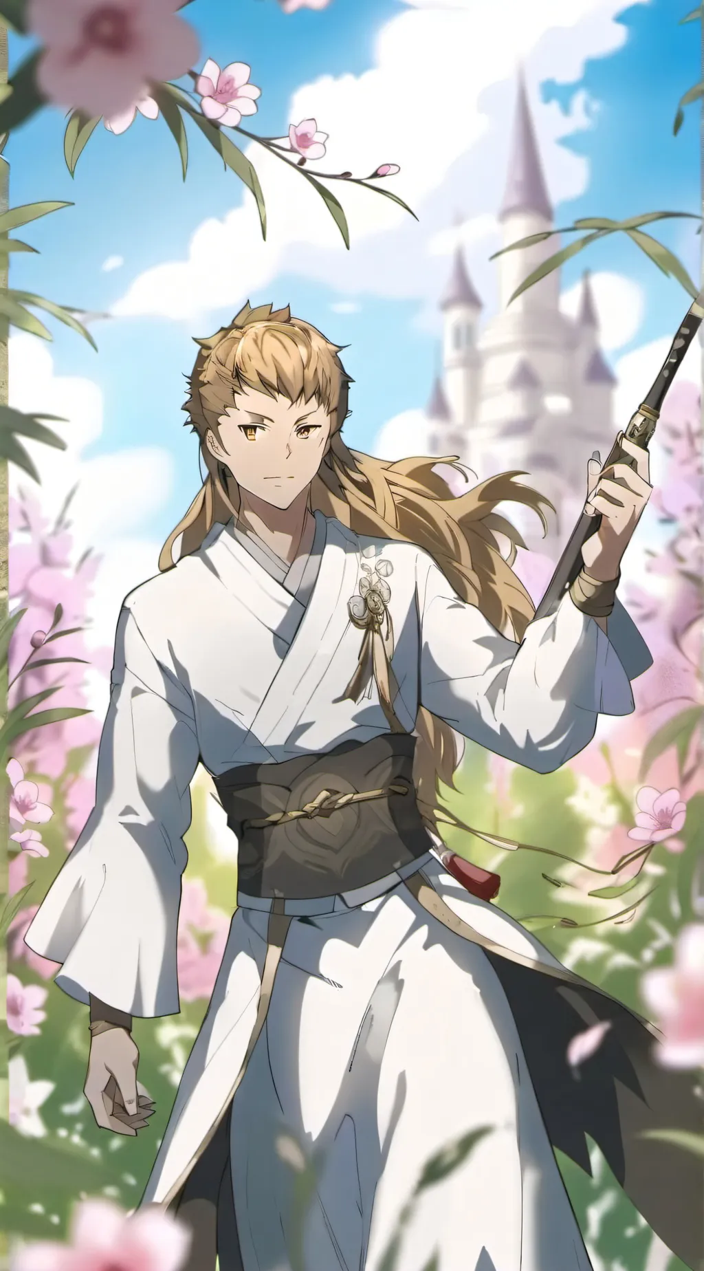 ai character: mashirao ojiro background