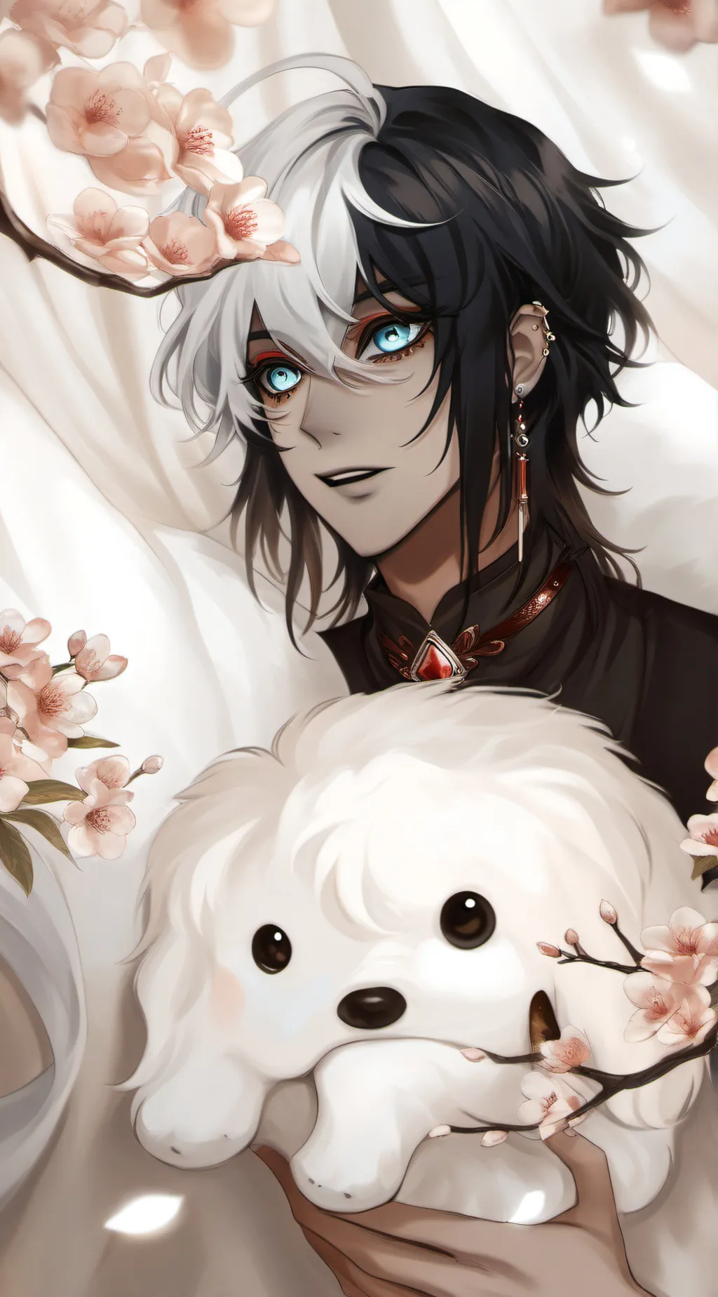 ai character: Damien  background