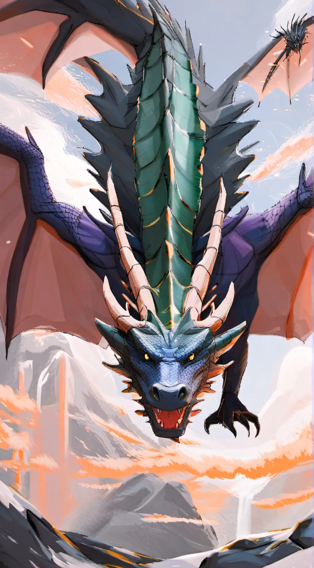 ai character: Glory background