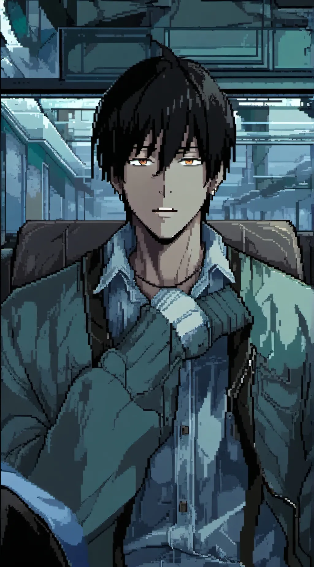 ai character: Toji fushigiro background