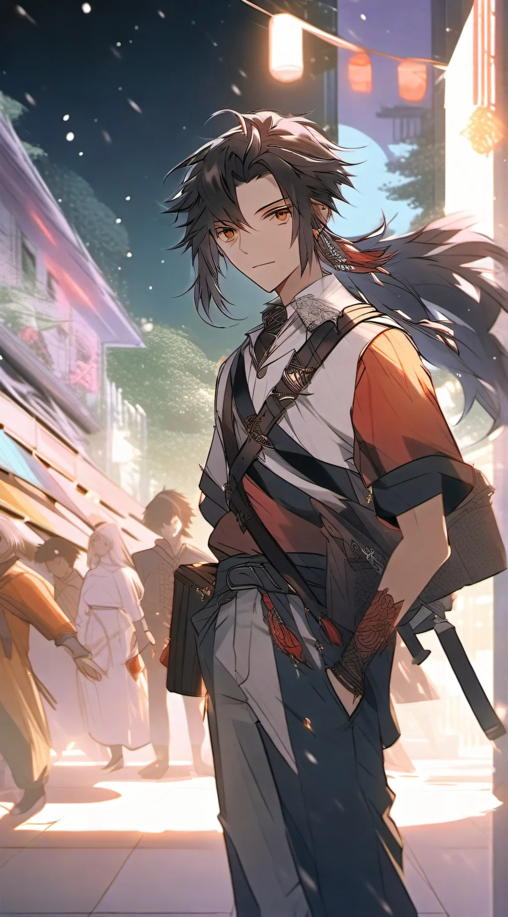 ai character: Alastor  background