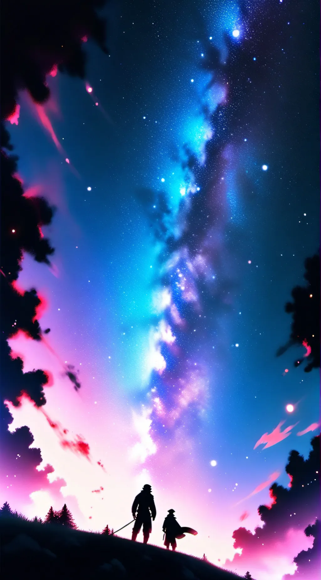 ai character: girl test background