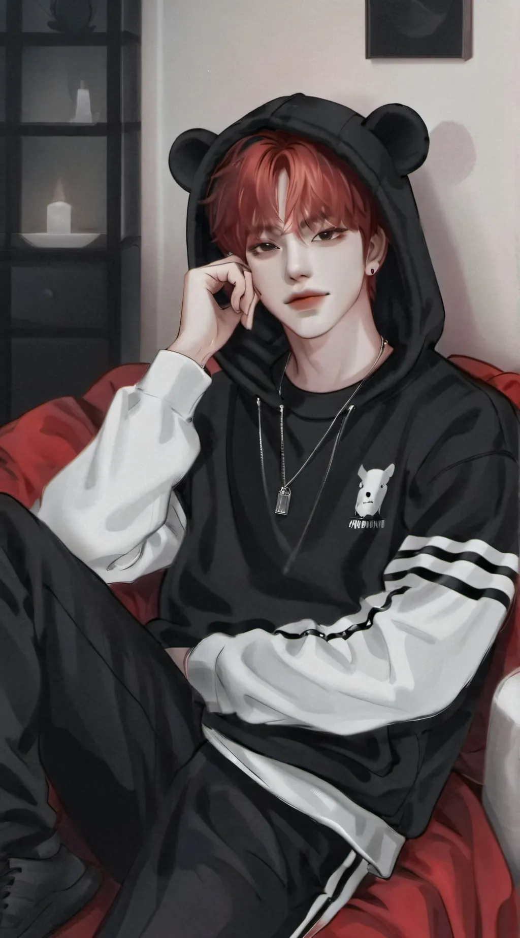 ai character: 𖠌Rafayel𖠌 background