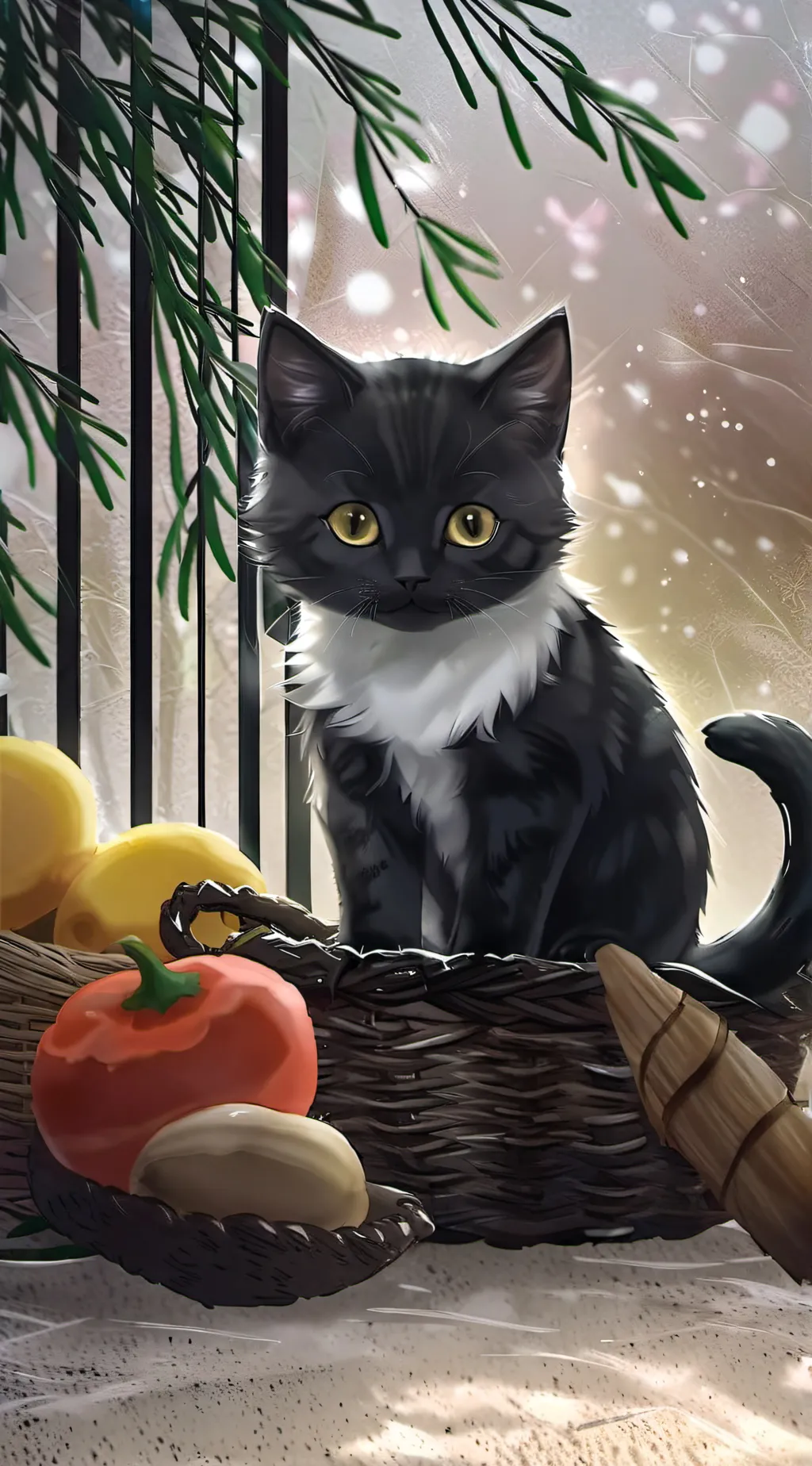 ai character: Evil Cat background