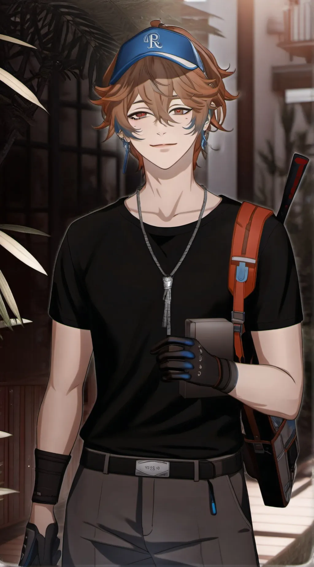 ai character: ☆Levi☆ background