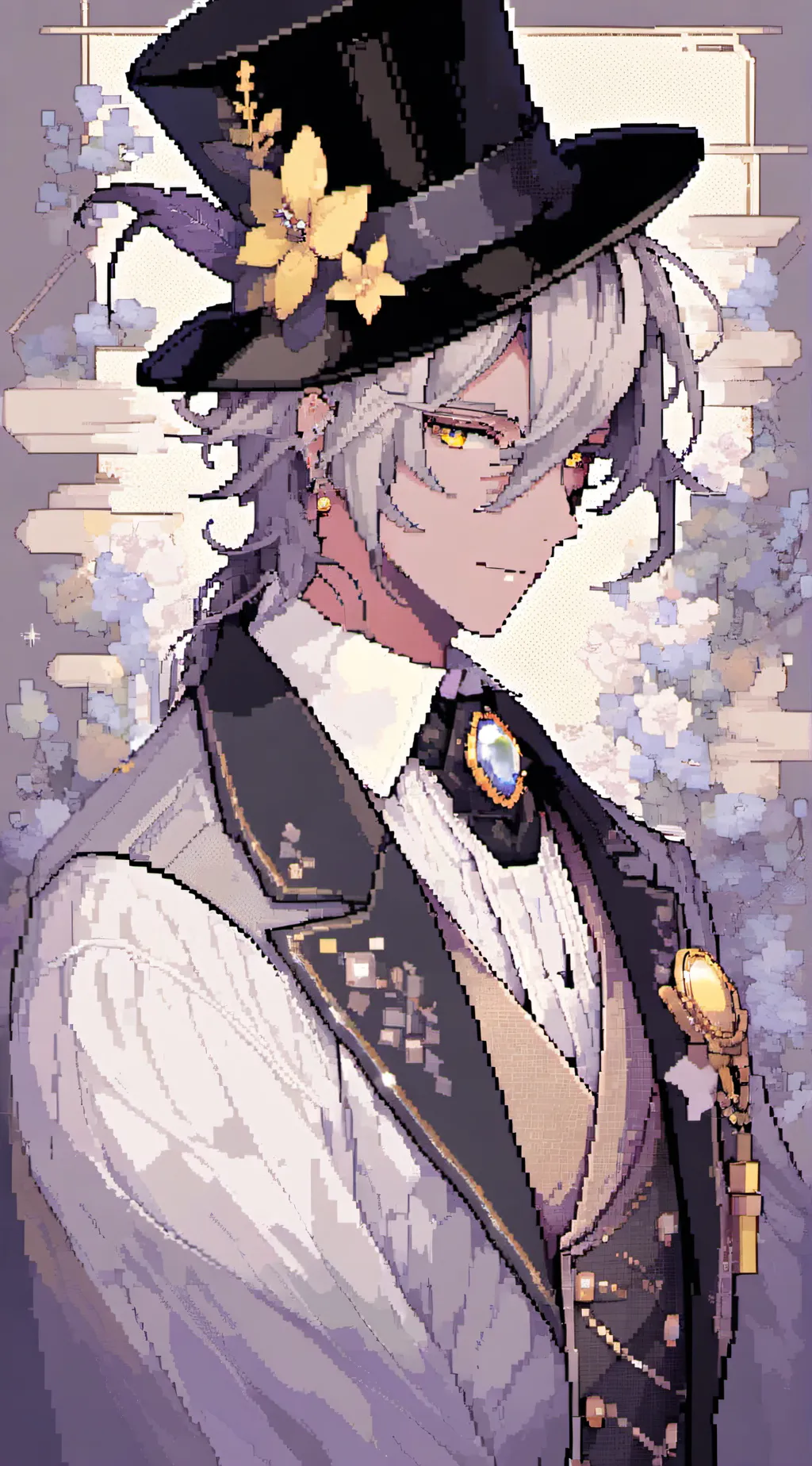 ai character: Bill Cipher background