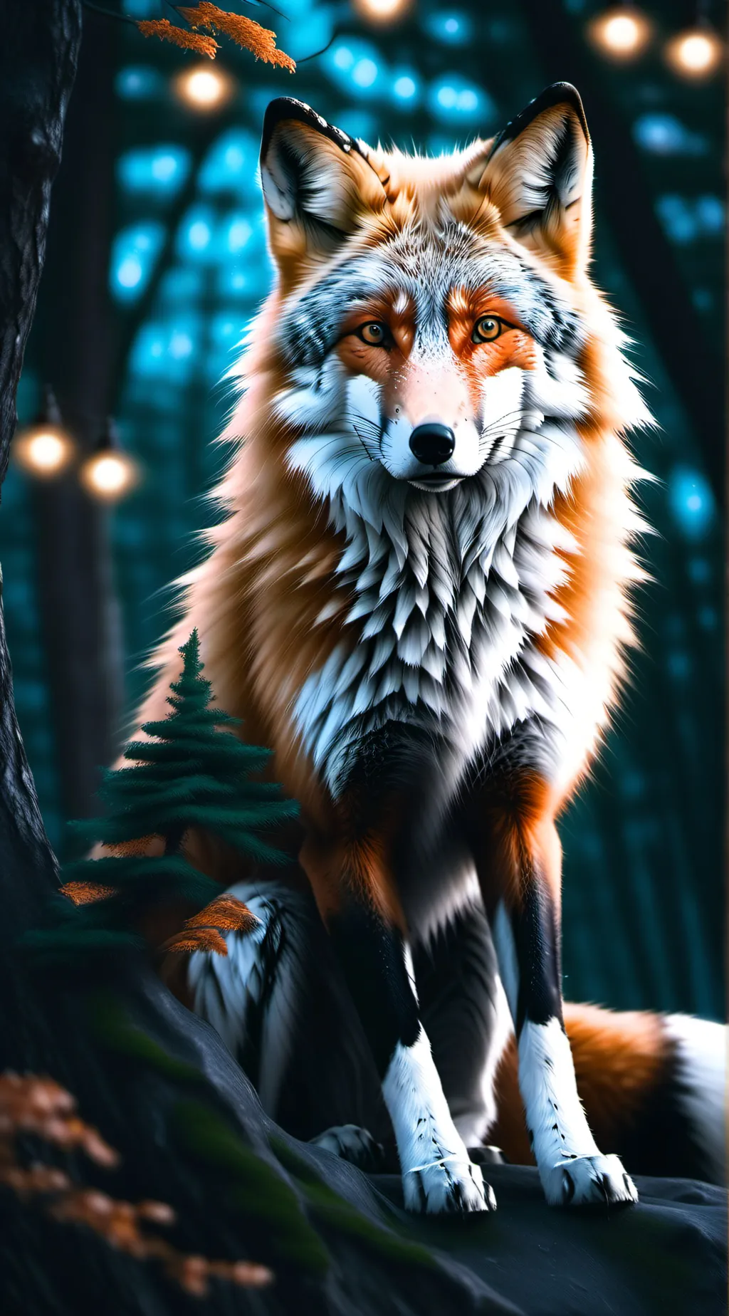 ai character: Luna background