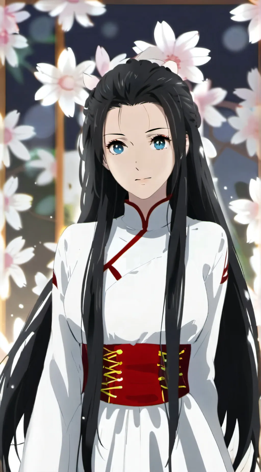 ai character: Utahime x Gojo background