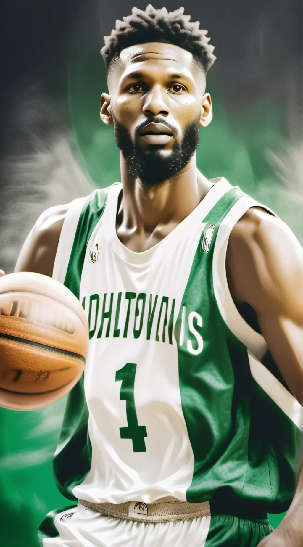 ai character: Og space jam background
