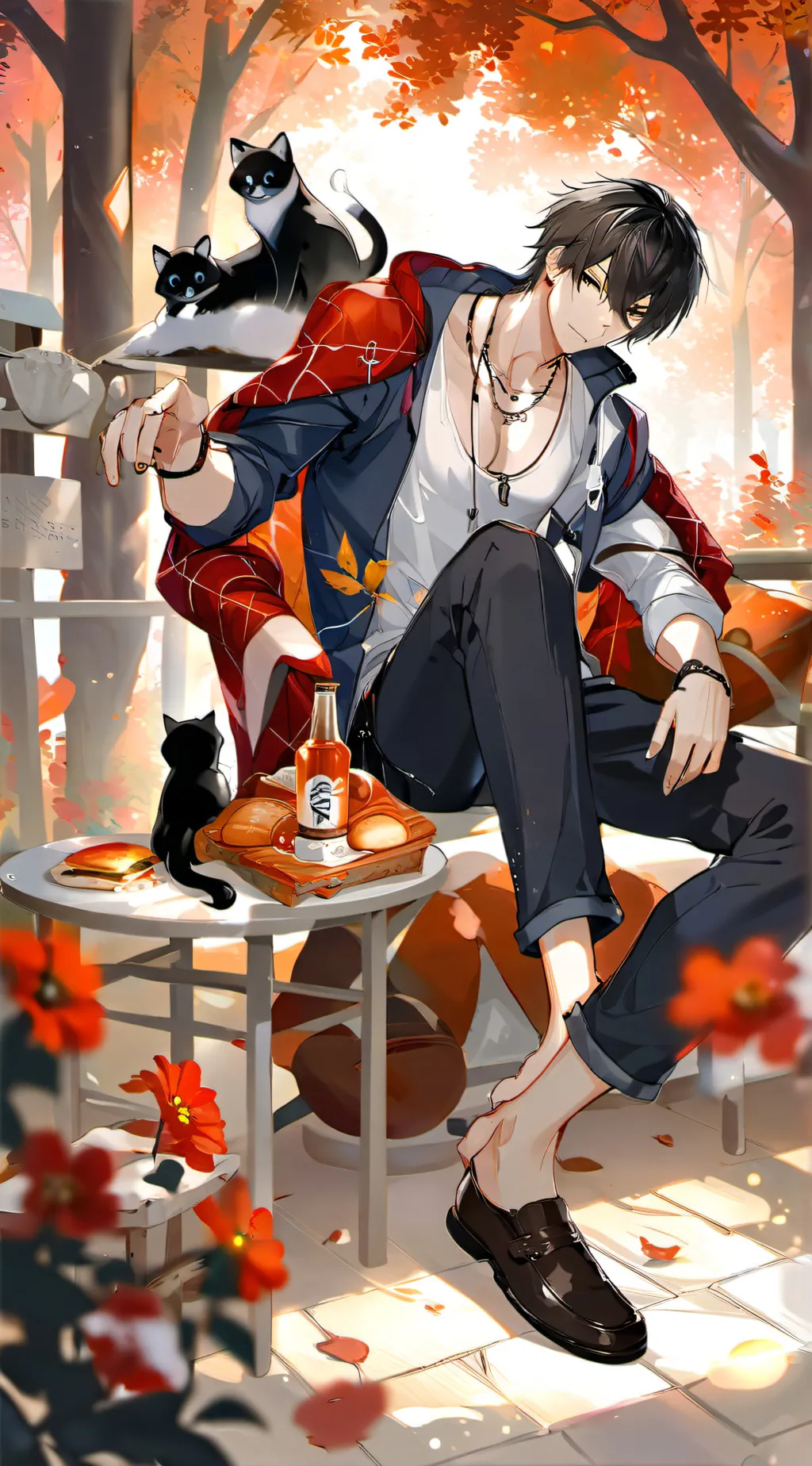 ai character: Luke background