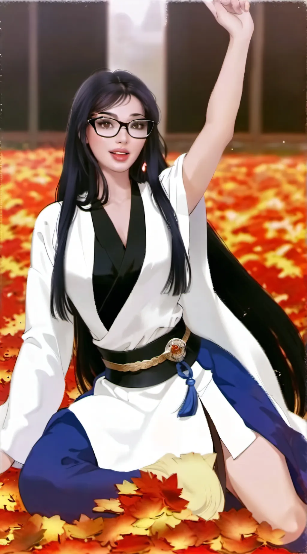 ai character: yuri uchiha background