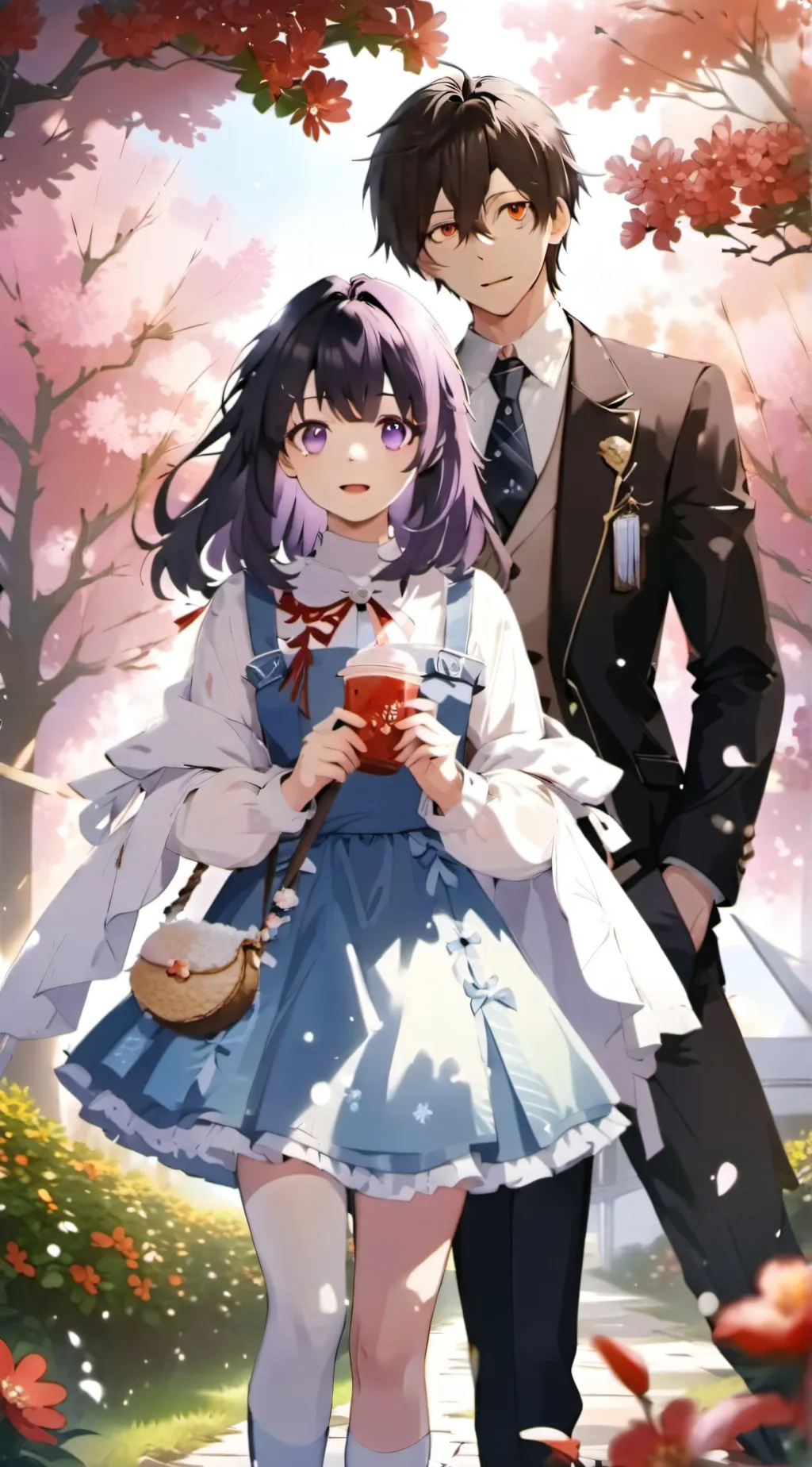 ai character: Lynda and Mark background