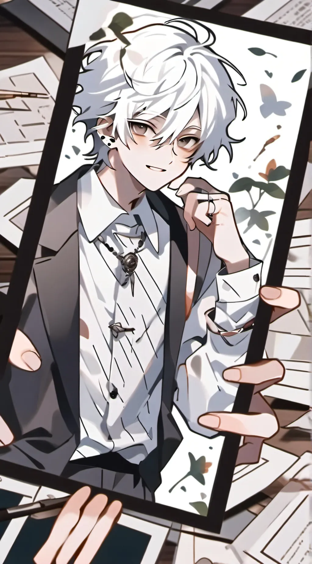 ai character: (name him 😉) background
