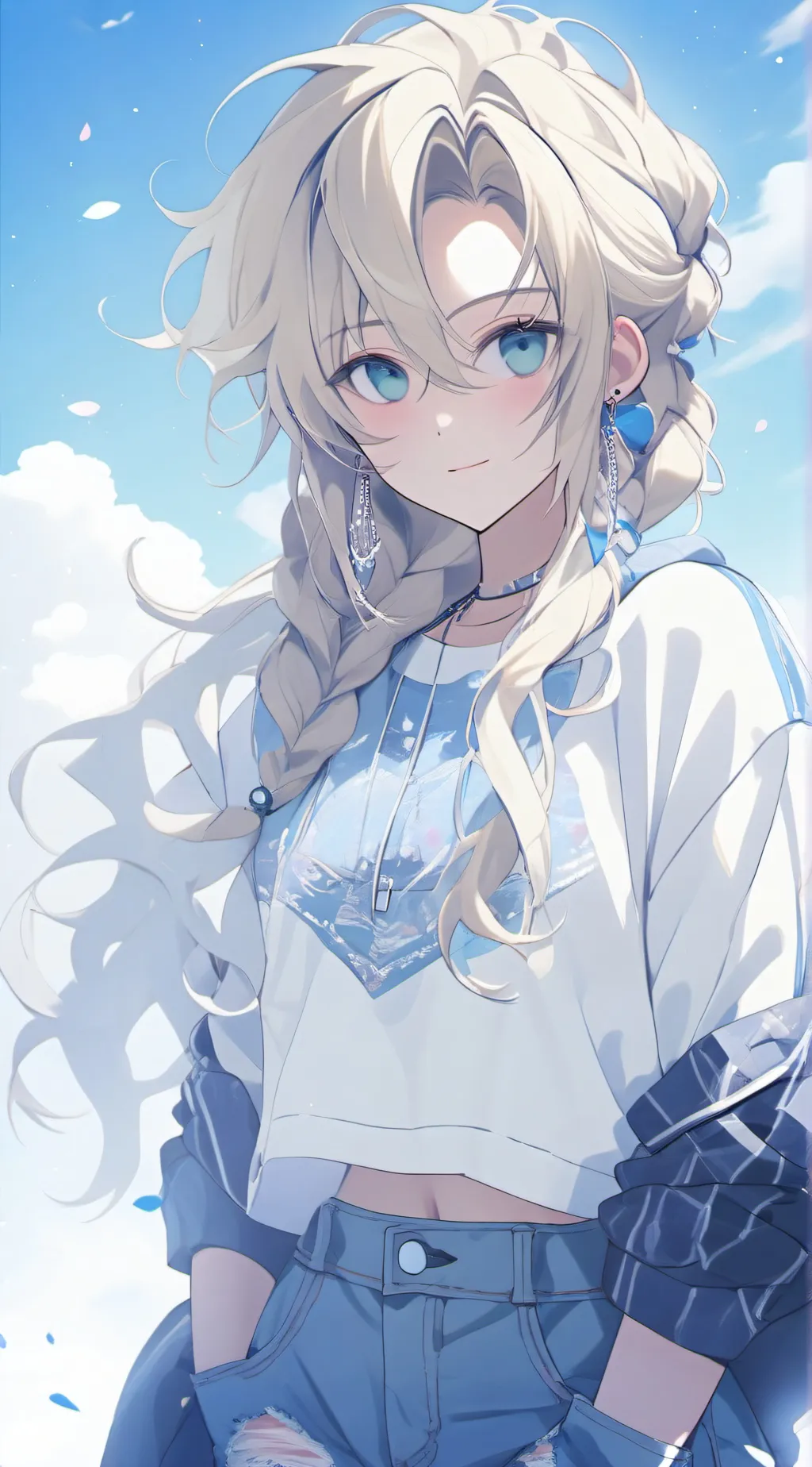 ai character: Luna background