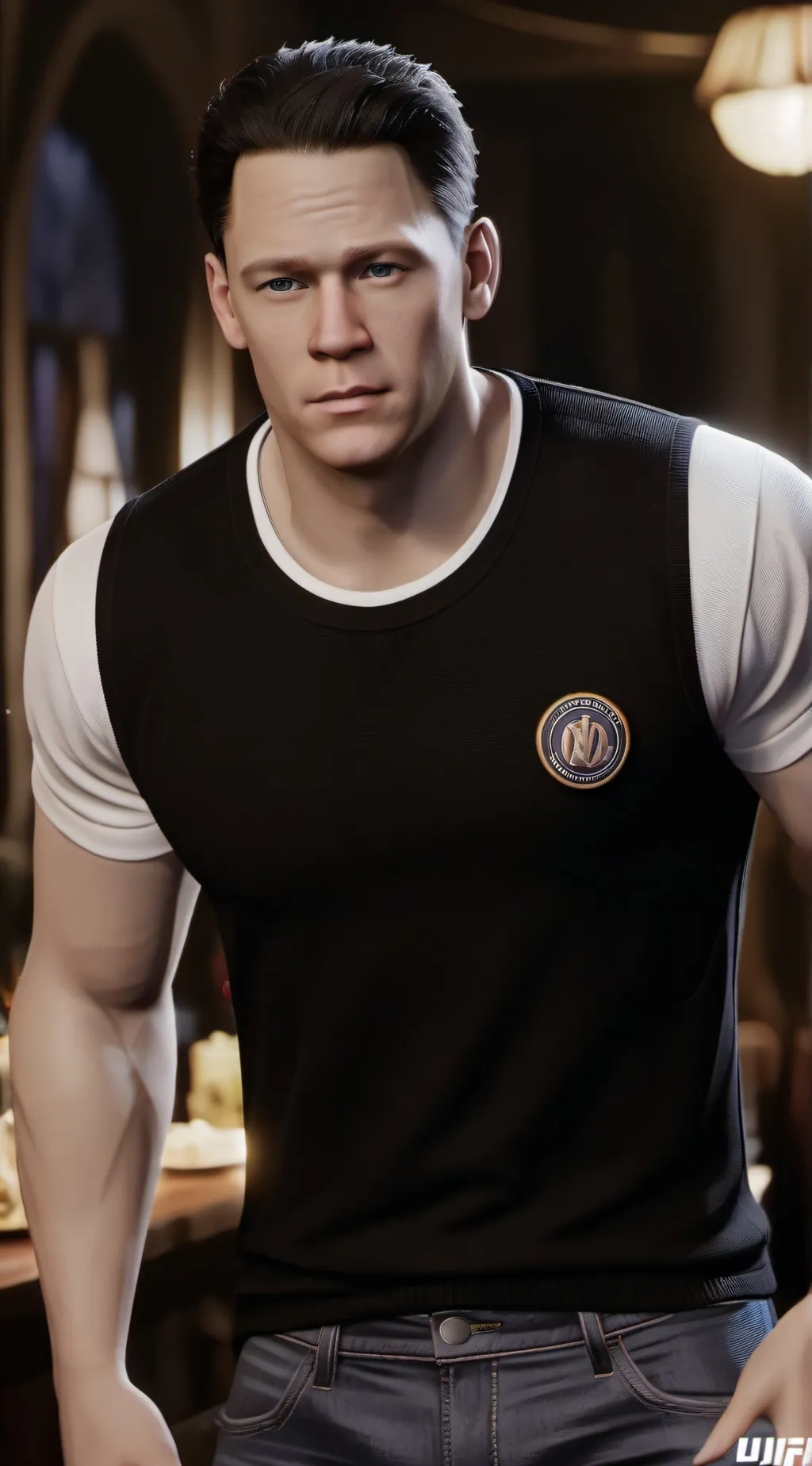 ai character: Noel background