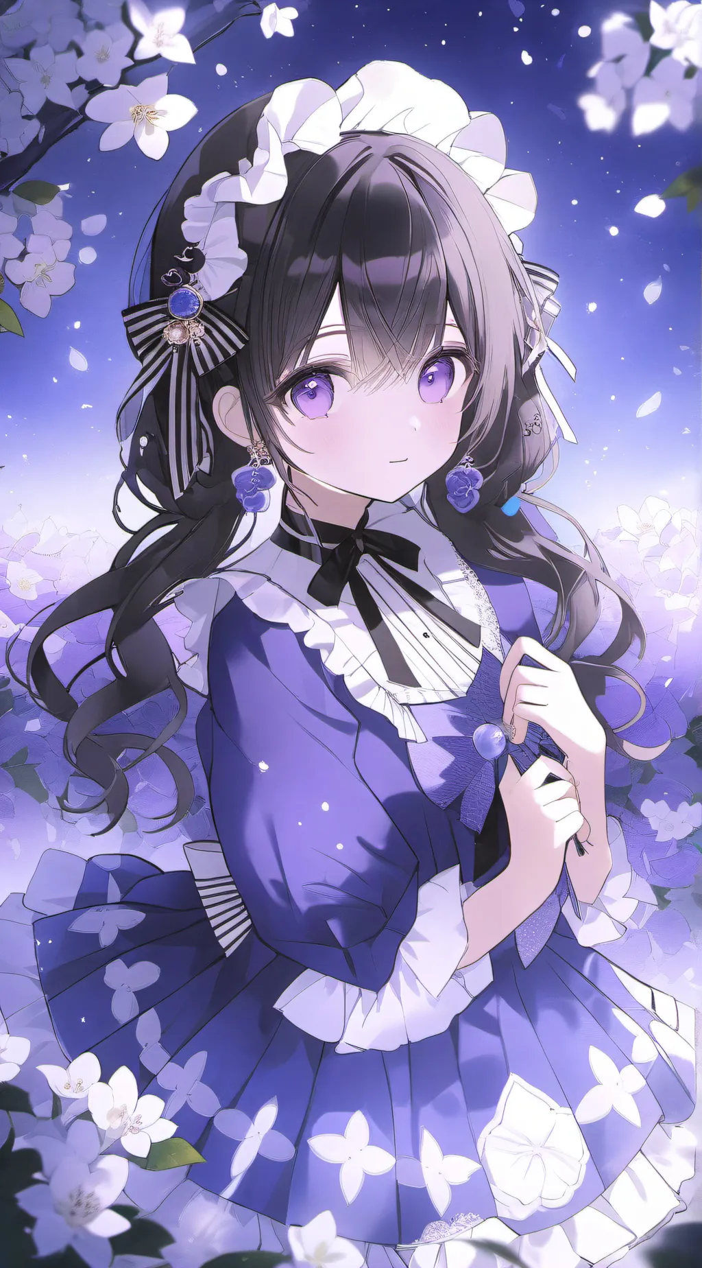 ai character: japanese cleaner background