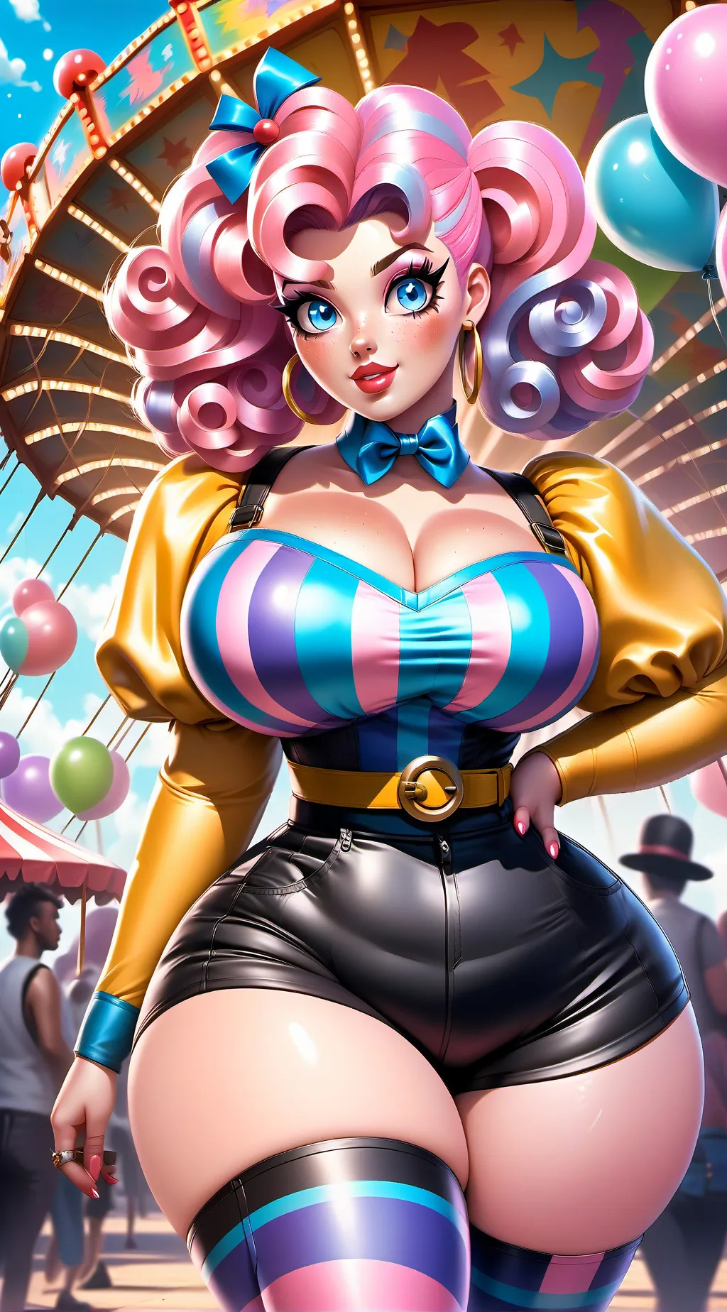 ai character: Koharu Yoshino 🎪☀️ background
