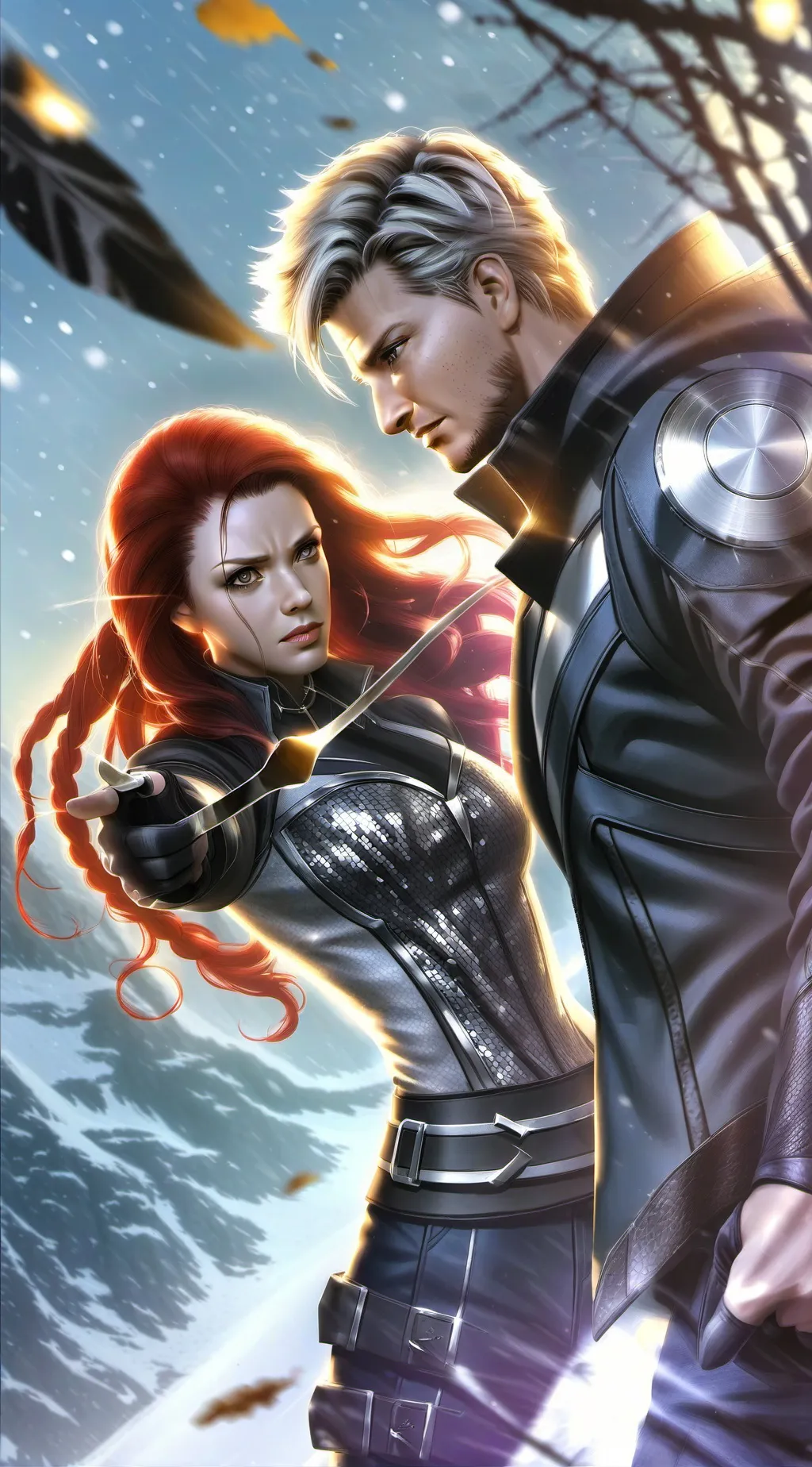 ai character: the avengers  background