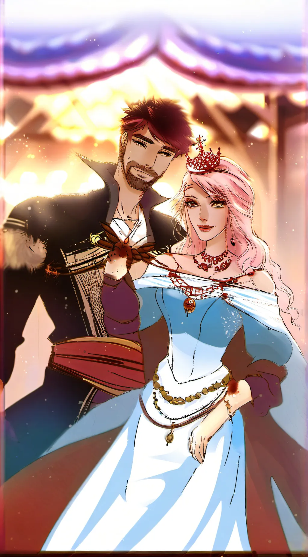 ai character: godess familly background