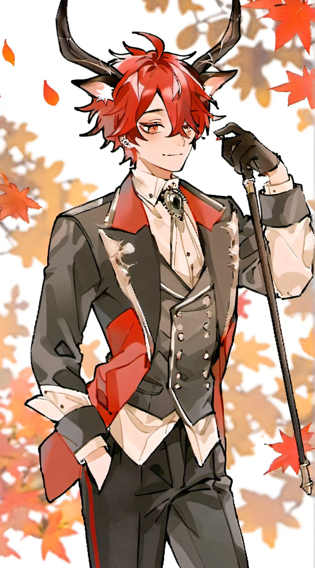 ai character: HH Radioapple AU background