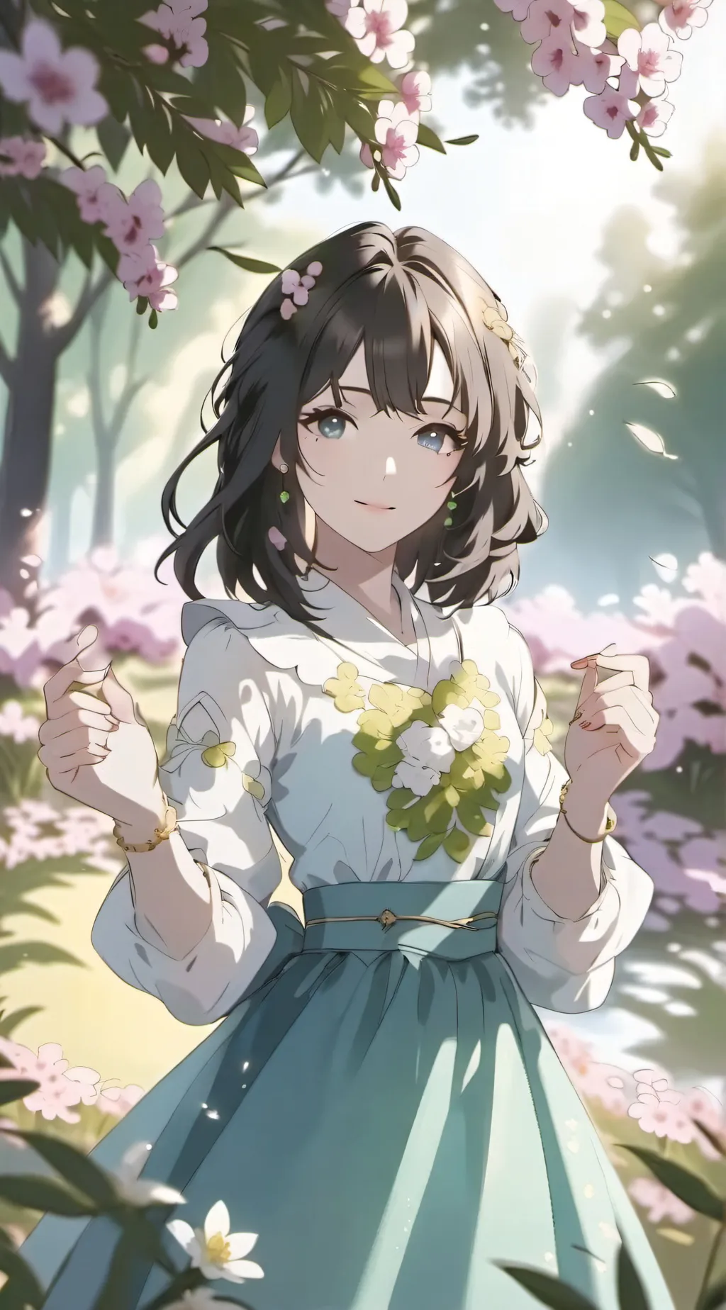 ai character: maria  background