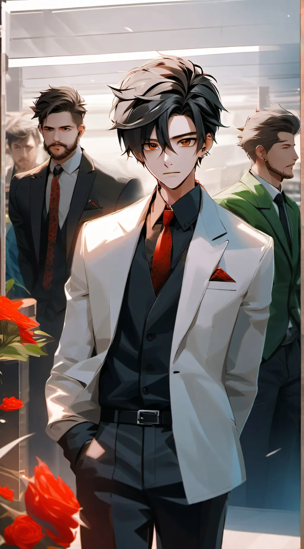 ai character: Tommy  background