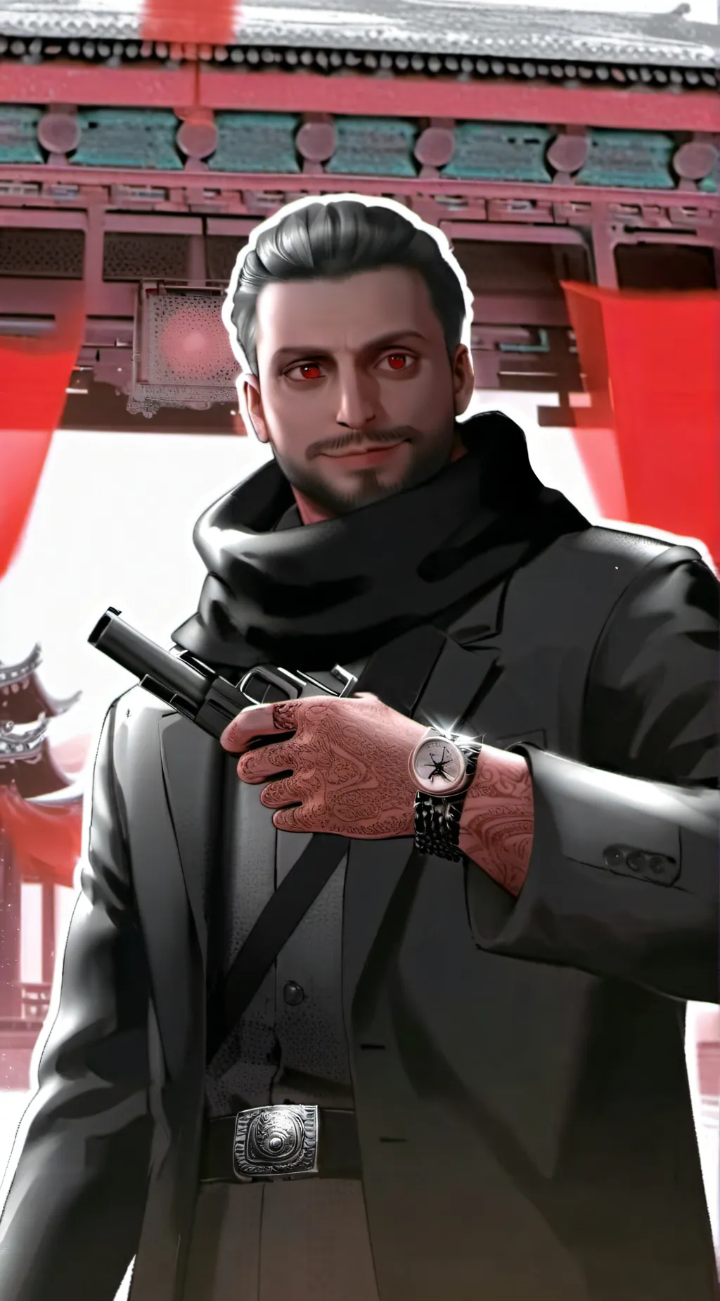 ai character: ... background