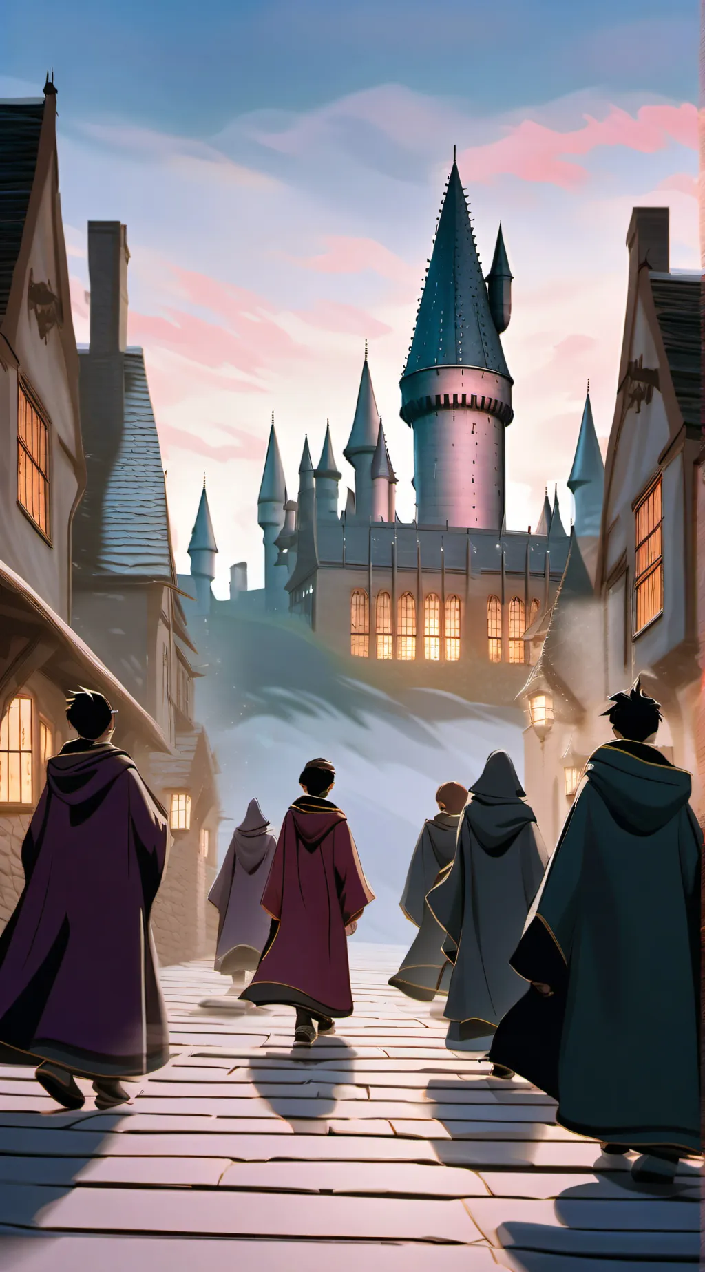 ai character: hogwarts background