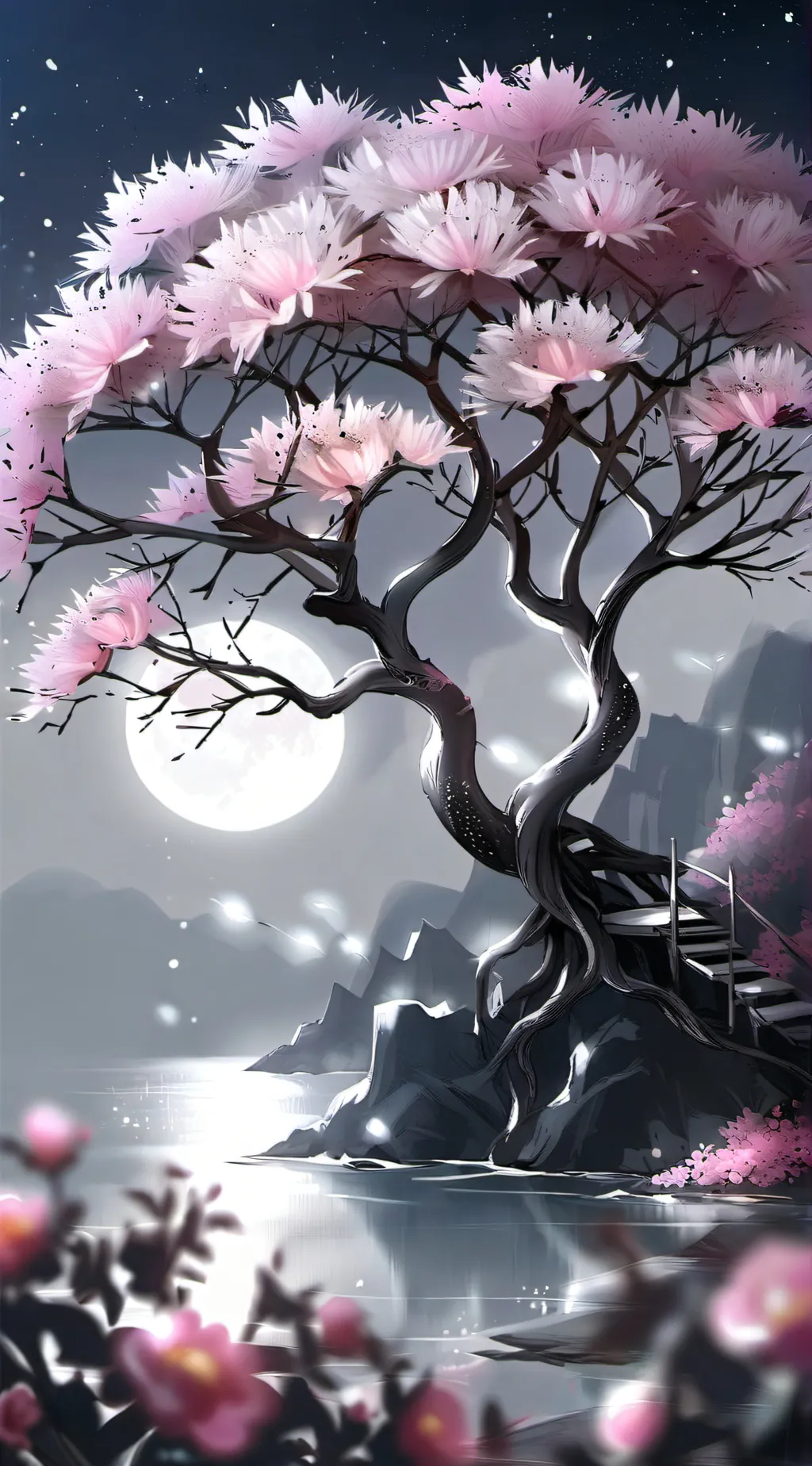 ai character: moony background