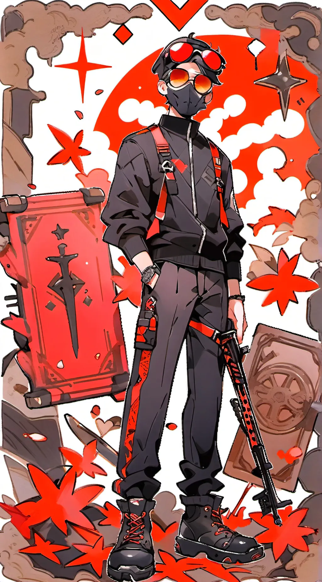 ai character: Amos background