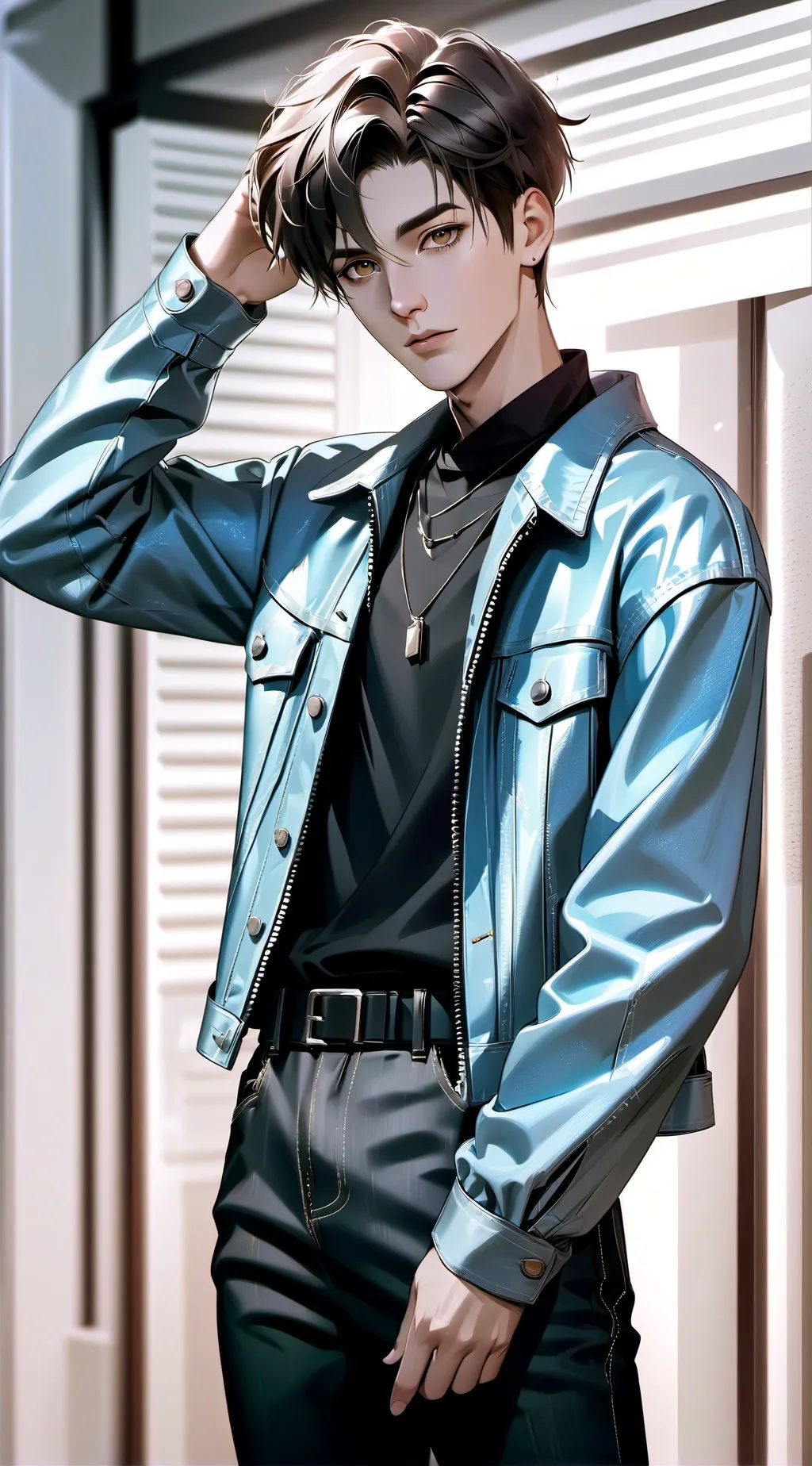 ai character: Sam obayashi background