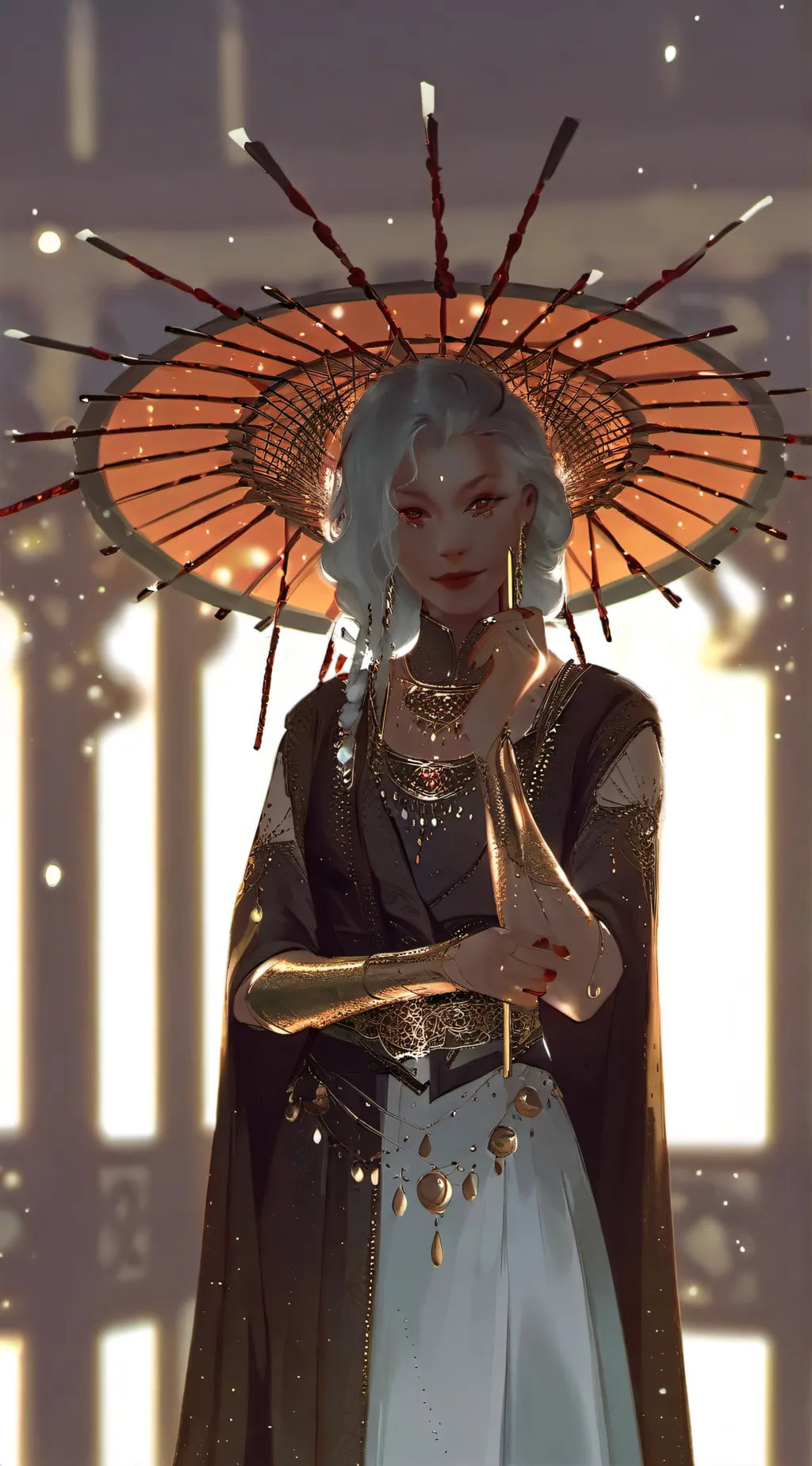 ai character: Cadee-villain au background